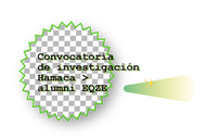 Convocatòria de recerca Hamaca > alumni EQZE 2026